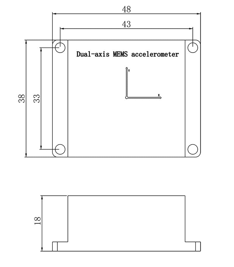 GN2-MEMS-A-20 installation drawing